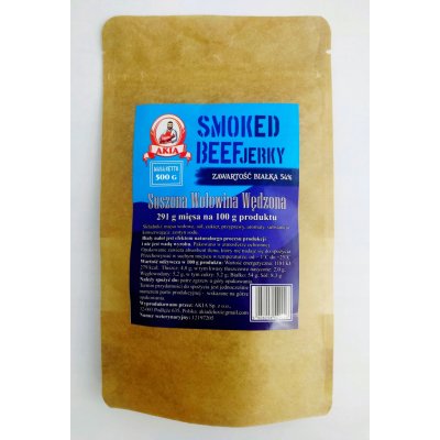 Akia Beef Jerky sušené klasické hovězí maso 500 g – Zboží Mobilmania