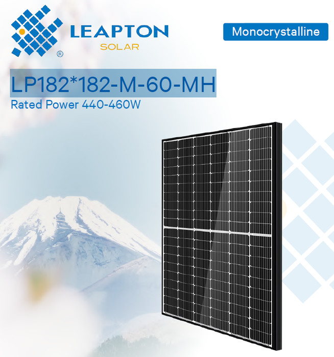 Leapton Solární panel LP182 182-M-60-MH-460W mono 460Wp černý rám