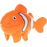 FunPlay 6946 Plovoucí ryba do koupele natahovací 12 x 7,oranžová 5 cm – Zboží Dáma