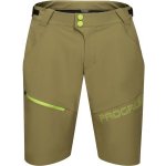 Progress Genius Bike Shorts Pánské tmavě zelená – Zboží Dáma