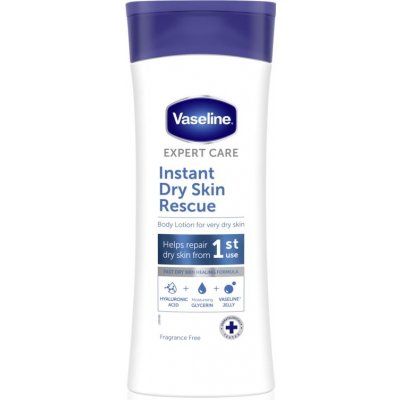 Vaseline Instant Dry Skin Rescue tělové mléko pro velmi suchou pokožku 400 ml