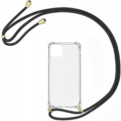 Pouzdro Jelly Case Rope Case Huawei P40 Lite E na krk - černé – Zbozi.Blesk.cz