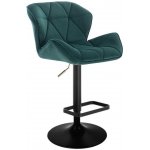 LuxuryForm Milano Velur na černém talíři / zelená – Zboží Dáma