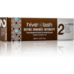 Hive Lash barva na řasy a obočí hnědá 20 ml