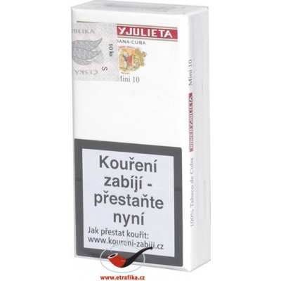 Doutníky Romeo Y Julieta Mini/10 – Hledejceny.cz