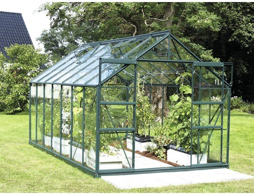 Vitavia Uranus 11500 skleněný 3 mm 257 x 445 cm zelený + základový rám