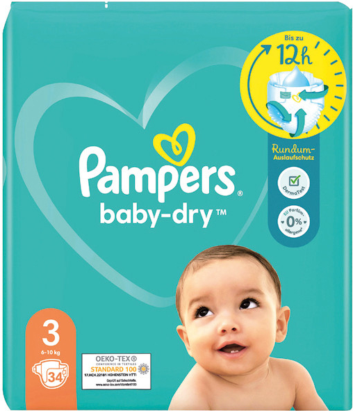 Pampers Baby 3 34 ks