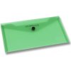 Obálka Plastová obálka s drukem na dokumenty DL 1/3 A4 zelená
