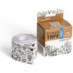 RayonGEM Kinesiology Tejp hedvábně jemný srdce 5 cm x 5 m – Hledejceny.cz