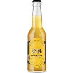 Loklok kombucha Yerba Maté 12 x 330 ml