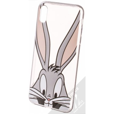 Pouzdro Warner Bros Looney Tunes Bugs Bunny 001 TPU ochranné silikonové s motivem Apple iPhone XS Max čiré – Zbozi.Blesk.cz