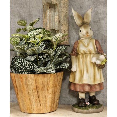 Dekorace králičí mamka s košíčkem vajíček 14*11*38 cm – Hledejceny.cz