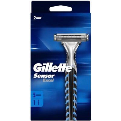 Gillette Sensor Excel + 5 ks hlavic – Hledejceny.cz