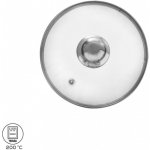 OrionSkleněná poklice 16 cm s nerez úchytem – Hledejceny.cz