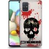 Pouzdro a kryt na mobilní telefon Samsung Pouzdro Head Case Samsung Galaxy A71 Živí mrtví Lebka