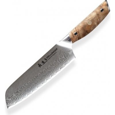 Dellinger Kuchyňský nůž Santoku 180 mm Longevity Damascus Edition – Hledejceny.cz