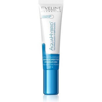 Eveline Aqua hybrid oční ultra korektor zjemňující vrásky s SPF 8 15 ml