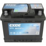 Exide Start-Stop EFB 12V 60Ah 640A EL600 – Sleviste.cz