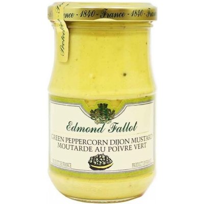 Edmond Fallot Dijonská hořčice se zeleným pepřem, 210g - sklo – Hledejceny.cz