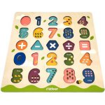 Mideer vkládací puzzle Čísla – Zboží Mobilmania