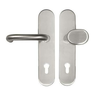 Bezpečnostní sada HARMONIE, klika-koule, PZ 88mm, nerez, vnější štítek 55x247x16 – Hledejceny.cz