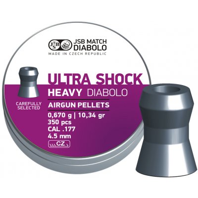 Diabolky JSB Heavy Ultra Shock 4,5 mm 350 ks – Zbozi.Blesk.cz