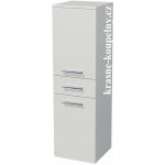 Intedoor střední skříň UNI SS 122/35 1Z 2D L/P 81 Hacienda černá – Hledejceny.cz