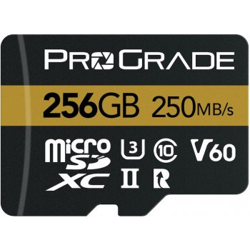 ProGrade Digital Gold V60 256 GB microSDXC UHS-II PGMSD256GBPNA