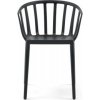 Jídelní židle Kartell Venice matná černá