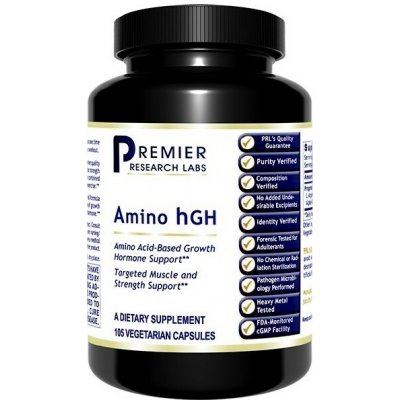 PRL Amino HGH podpora svalů 105 rostliných kapslí – Hledejceny.cz