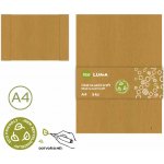 LUMA Obaly na sešity ECO A4 kraft 5 ks – Zboží Mobilmania
