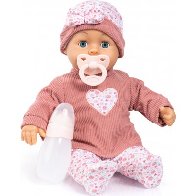Bayer Design Miminko First Words Baby 38 cm růžové-sv.růžové – Hledejceny.cz