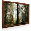 Obraz Malvis Okno v ranním lese 120x80 cm