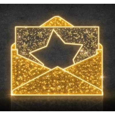 Easy Fix 2D LED světelná obálka, 330 × 280 × 100 cm, teple bílá, stojící, hliník – Hledejceny.cz