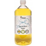 Verana masážní olej Vanilka 1000 ml – Zboží Mobilmania