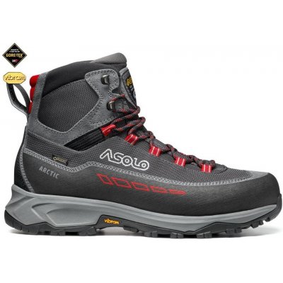 Asolo Arctic GV MM grey gunmetal red A176 – Zbozi.Blesk.cz