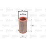 VALEO Vzduchový filtr 585629 – Hledejceny.cz