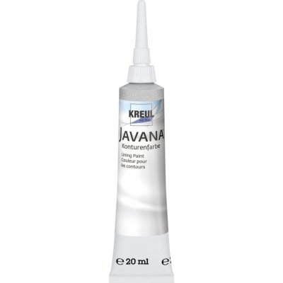 Kreul Javana barva na hedvábí Pearly Silver 20 ml – Zboží Dáma