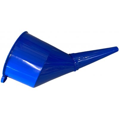 MALWA (Poland) Trychtýř plastový šikmý modrý - prů.13cm s držákem, 83097 – Zboží Mobilmania