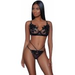 Be Wicked Evangeline Bra Set Black – Zboží Mobilmania