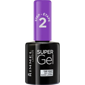 Rimmel London Super Gel Top Coat Lak na nehty 12 ml