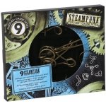 Hlavolamy drátové Steampunk sada 9 hnědá – Zboží Dáma