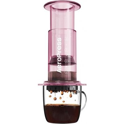 Aeropress Clear Pink – Zboží Dáma