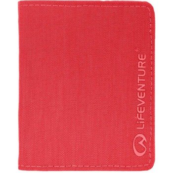 Lifeventure RFiD Bi-Fold Recycled peněženka raspberry