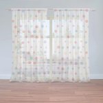 Záclony Různě barevné puntíky: 2 ks - 150x250 cm - Sablio – Hledejceny.cz