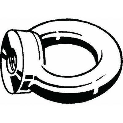 Matice s okem, značení CE DIN 582 Nerezocel A2 50 kovaný M6 – Sleviste.cz