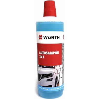 Würth Autošampon s trojím účinkem 1 l | Zboží Auto