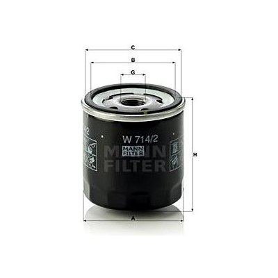 MANN-FILTER W714/2