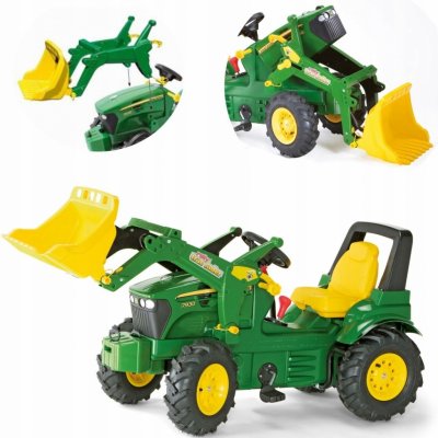 Rolly Toys John Deere 7930 nakladač + brzda + nafukovací kola – Zboží Dáma