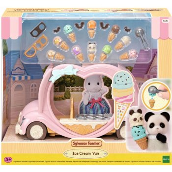 Sylvanian Families Růžový zmrzlinářský vůz